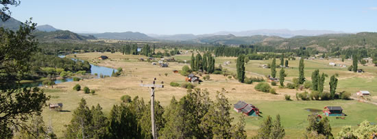 Vista de Villa Lago Rivadavia